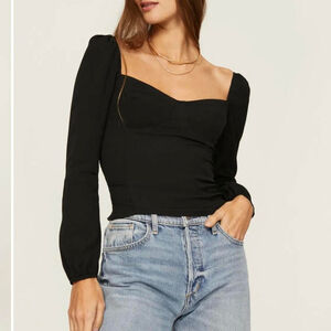 Reformation Reign Blouse - Size 6